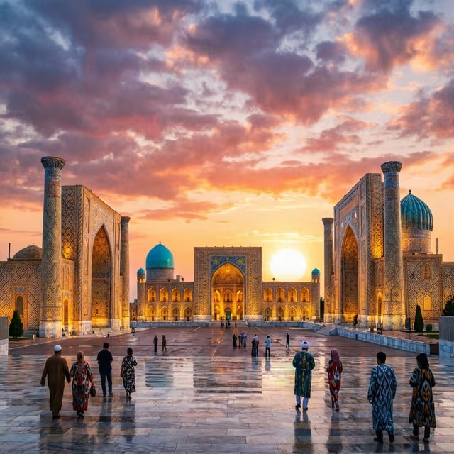 Mejores lugares para fotos Uzbekistán 2026: Locaciones para Instagram